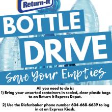 Diefenbaker Bottle Drive Fundraiser