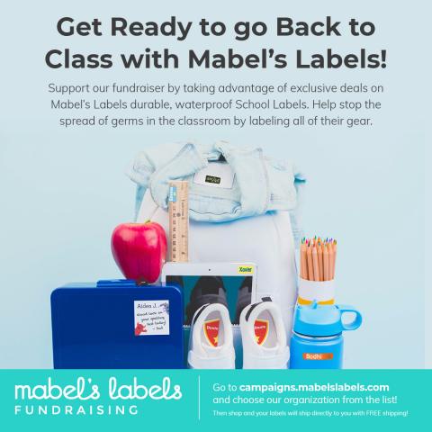 Mabel's Labels Fundraiser Code