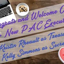 Congrats and Welcome Our New PAC Executives