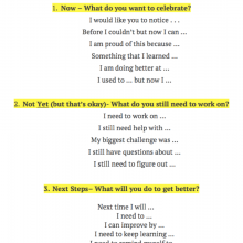 Using Questions to Develop Reflection Skills